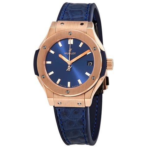 hublot watch navy and gold|jomashop hublot watch.